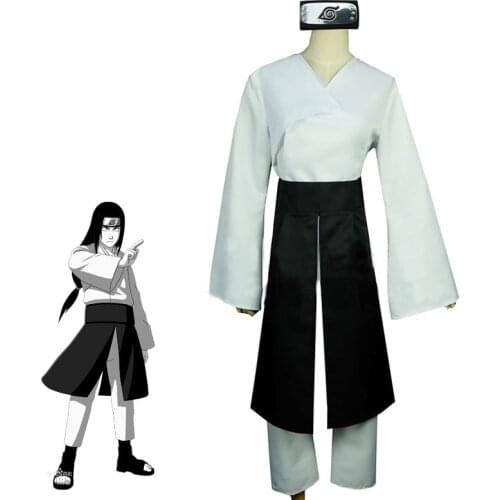 Anime Naruto Hyuga Neji Cosplay Costume Custom made