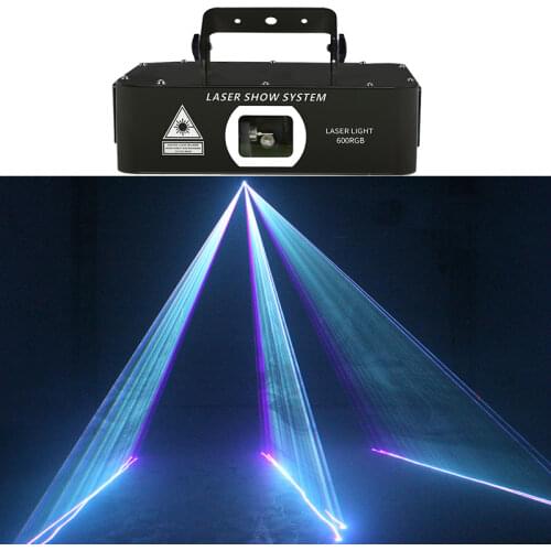Disco 500mw RGB Cartoon Line Scanner Laser Animal Flower Dance Scanner Light Home Party DJ Stage Lighting KTV Show Laser System