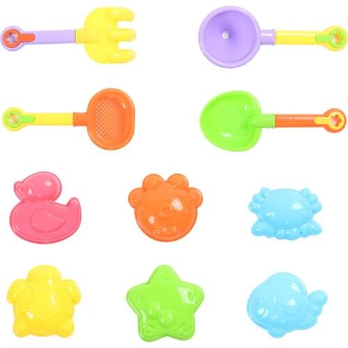 Childrens Beach Sand Toy Set Beach Watering Shovel Rake Mold Beach Toys Kit Summer Outdoor Water Play Sandbox Tool Toys