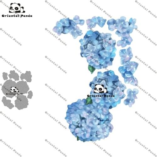 New Dies 2020 Camper Van Metal Swift Floral Decoupage Hydrangea Dies diy Dies photo album cutting die Scg new die for 2021 new