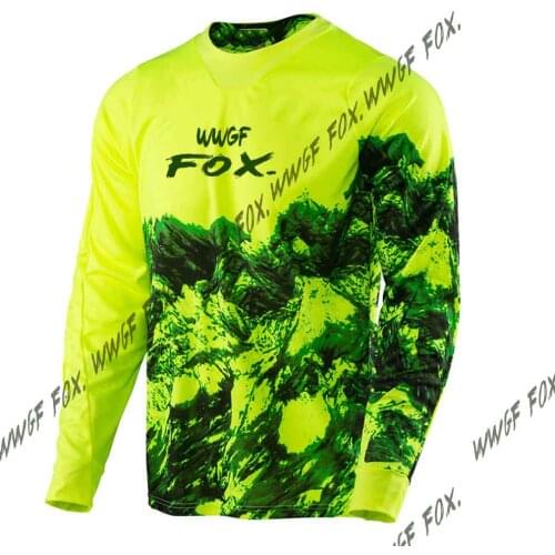 Cycling clothing men 2021 bicycle T-shirt motocross clothes mtb long sleeve Men motorcycle clothing red bike jersey