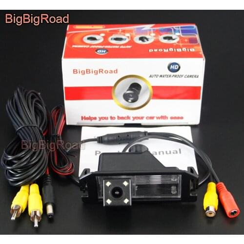 BigBigRoad Car Rear View Backup CCD Parking Camera For Hyundai i10 i20 Elantra GT Touring 2007 - 2015 2016 2017 For Dodge i10