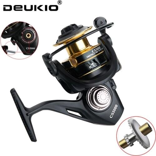 Fishing Reel Max Drag 13kg 5.0:1 High Speed Metal Spool Spinning Reel Water Resistant Saltwater Reel carp Reel Fishing Send Line