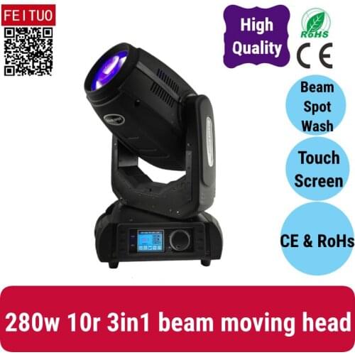 12pcs/Lot Copy Pointe Robe 280W Beam 10r Dmx Stage Light Beam Spot Wash 3in1 Moving Head Lyre Beam 280 Dj Disco Party Equipment