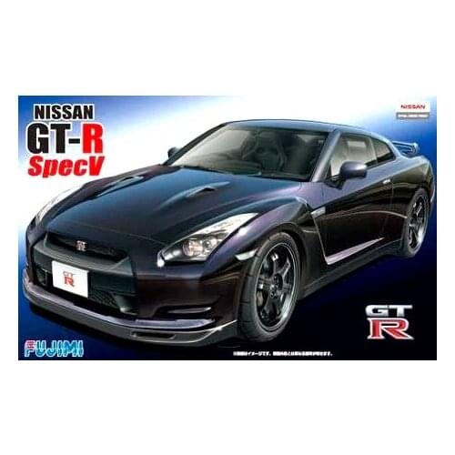 1/24 Fujimi Plastic Assembled Car Model Toy Nissan GT-R R35 Spec-V Static Model DIY Model Kit #03798