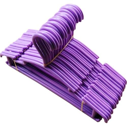 10pcs Children Portable Store Hook Coat Hotel Clothes Hanger Home Organizer Tool Kids Anti Slip Solid Wet Dry Toddler Baby