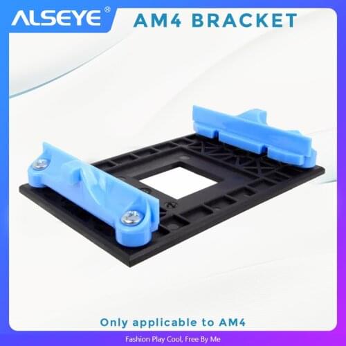 ALSEYE AM4 CPU Cooler Bracket, Radiator and Fan Cooler Mount on Motherboard for AM4 Only