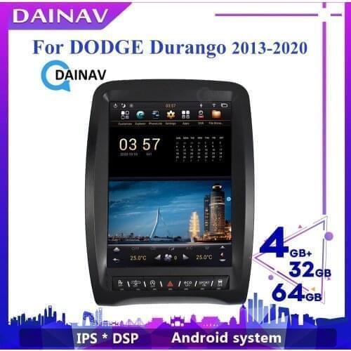 PX6 Car Stereo Receiver 2 Din Android For Dodge Durango 2013 2014 2015-2020 Car Radio Multimedia DVD player GPS Navigation