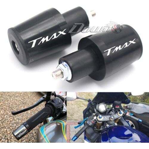 For Yamaha TMAX 500 TMAX500 TMAX 300 TMAX300 Motorcycle Accessories 7/8'' 22MM Handlebar Grips Handle Bar Cap End Plugs