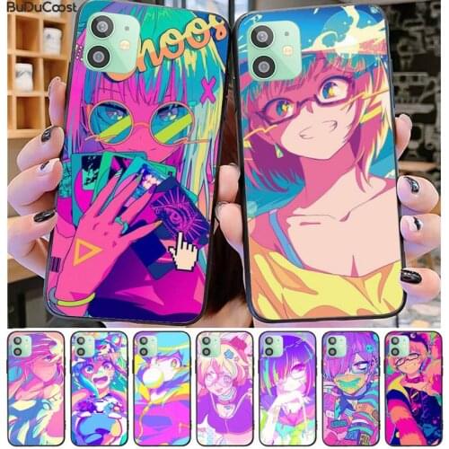 Two-dimensional Girl Shell Phone Case For Iphone 11 Pro11 Pro Max X XS XR XS MAX 8plus 7 6splus 5s Se 7plus Case