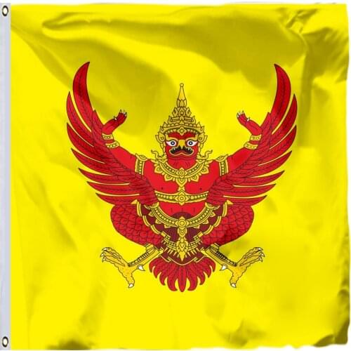 Thailand Kings Flag 120X120cm (4x4FT) 120g 100D Polyester Double Stitched High Quality Free Shipping