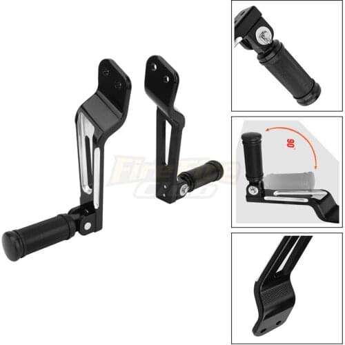Motorcycle Foot Pegs Pedals CNC Aluminum Rear Passenger Footpegs For Yamaha Bolt 950 XV950 XVS 950 SPEC R/C 2013-2019