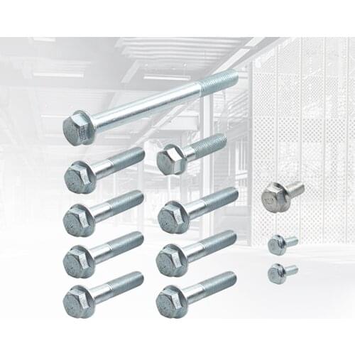 Set of 1 Transmission Bell Housing Bolt Kit Head Bolts Fit for Honda Acura B Series B16 B18 B20 5spd Impact Resistance