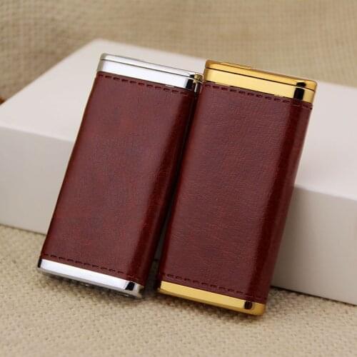 Skin-proof Windproof Inflatable Lighter Personalized Boutique Lighter Good Texture In Hand High-end Lighter Smoke Accesoires