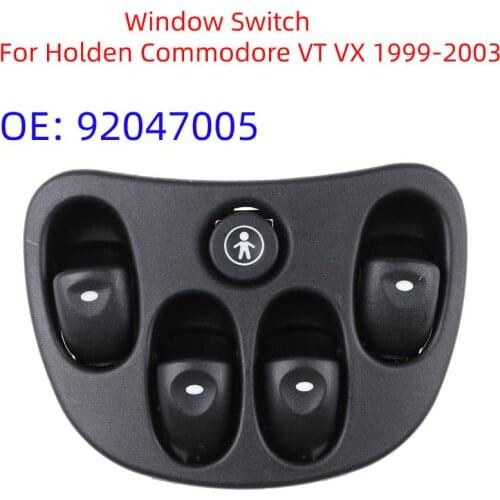 92047005 New Electric Power Window Master Switch For Holden Commodore VT VX HSV 1999-2003 Berlina Commodore Clubsport Senator