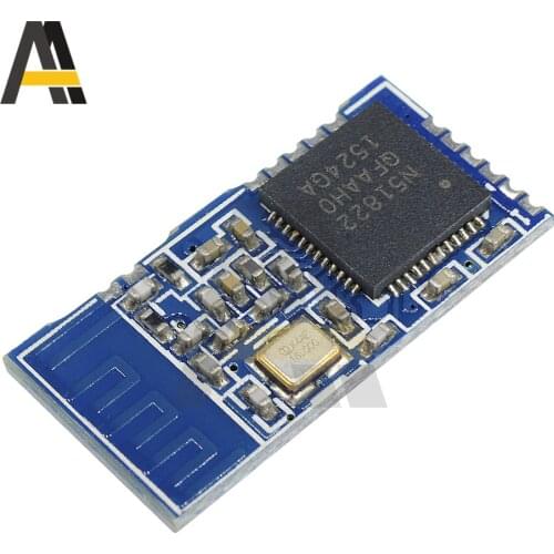 NRF51822-04 Bluetooth-compatible 4.0 Module 51822 Core UART Interface 3.3V Low Power Consumption for Headphone Amplifier DIY Kit