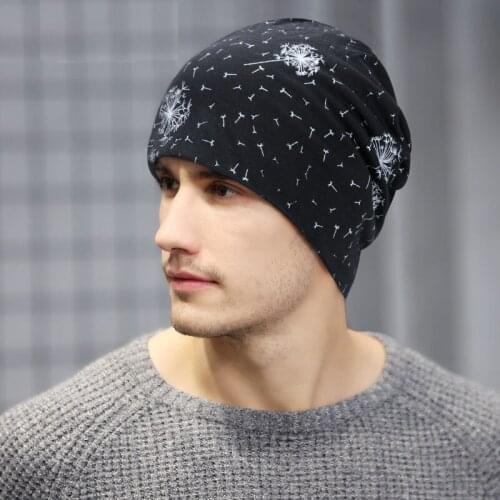 Spring summer solid Pullover head scarf Cotton hat Bonnet wrap cap peaked cap bucket hat beanie cap Bonnet Panama Hat for men