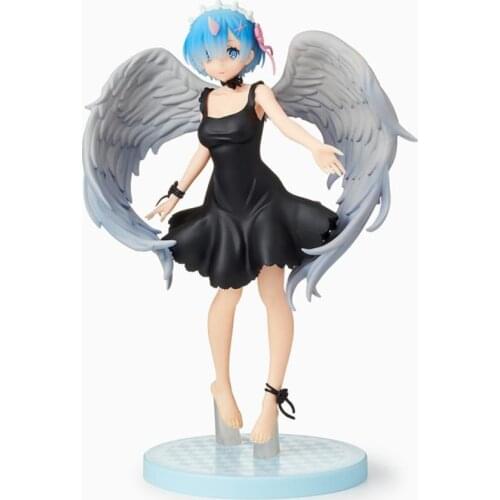 Tronzo Original Sega Toys Figure Re Zero Starting Life in Another World Rem Ghost Angel Ver PVC Action Figure Model Toys