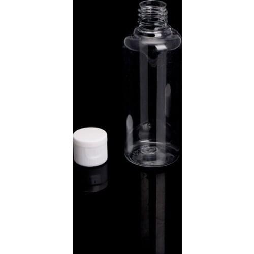 1Pc 100ml Travel Makeup Empty Plastic Bottles Flip Cap For Liquid Lotion Cream