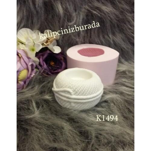 Tealight candle holder silicone mold