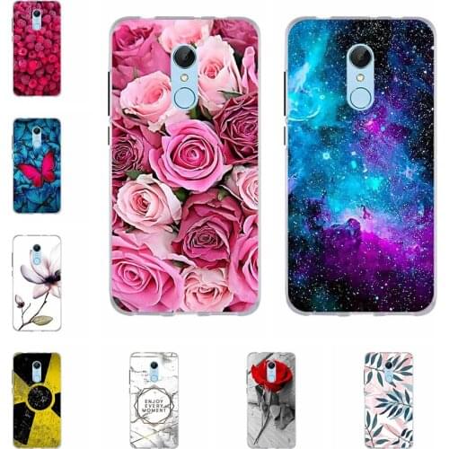 Silicon Case For Xiaomi Redmi 5 Case Cute Cartoon Printing Phone Cover on For Redmi 5 5.7" Redmi5 Coque Soft TPU Funda Phone Bag