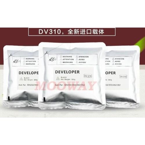 Comaptible developer powder for Konica Minolta Bizhub 250 350 282 362 DV310 developer powder