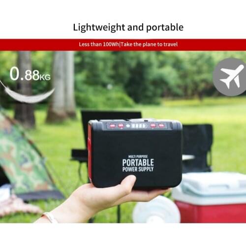 Outdoor power supply 220 V portable camping battery stall car battery self driving tour outdoor cooking household