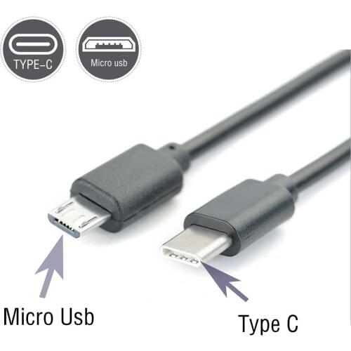 USB 3.1 Type-C To Micro-B Micro USB Charging Data Transfer otg Adapter charger Cable cord