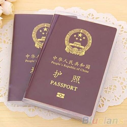 Waterproof Clear Travel Passport Case Cover Protect ID Card Holder Organizer Passport Holder Travel Cover Card обложка на паспор