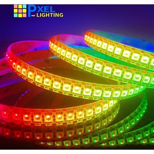 WS2815 WS2812B WS2813 LED light strip 5050 lamp beads neon sign smart pixels addressable dual signal RGB full color LED strip