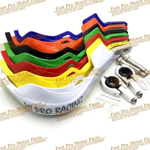 Pit PRO Dirt Bike Motorcycle Motorcross Handle bar handguards Hand Guards 7/8" 22mm Or 1-1/8 28mm FatBar for KTM CRF KLX YZF KXF