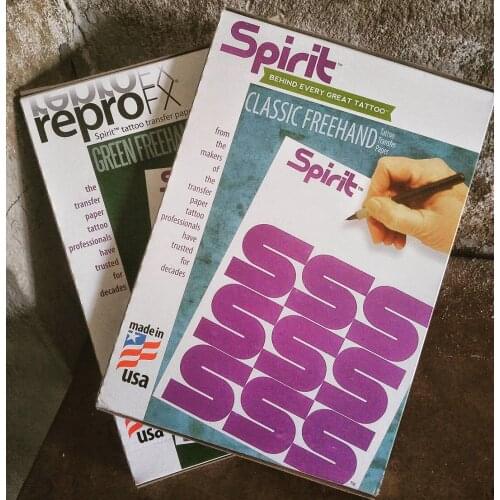100/200pcs Tattoo Transfer Paper Spirit Classic Freehand Tattoo Thermal Copier Stencil Papers for Tattoo Transfer Machine