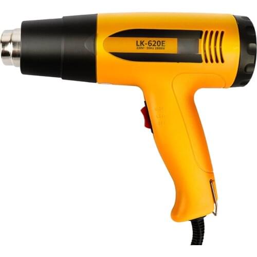 2000W LED Display Hot Air Gun Digital Heat Gun Thermoregulator LCD Wrapping Thermal Heater Stepless Adjustable Soldering Tool