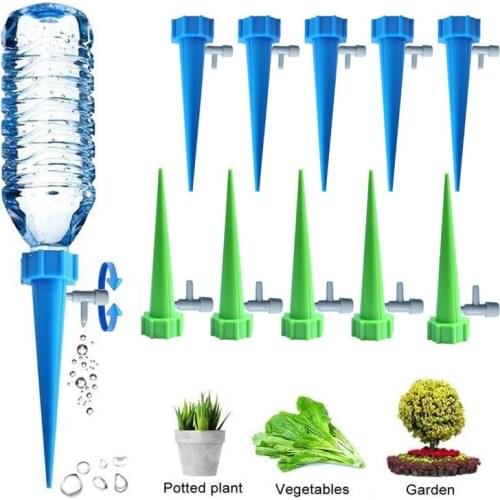 4pcs Automatic Plant Waterer Accessories DIY Water Seepage Device Potted Plant Garden Watering Spike Club Drip Irrigation System