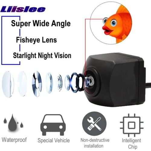 Car FishEyes Front Side Rear View Camera HD Reverse Backup Rear View Parking Camera CCD Night Vision Waterproof Universal