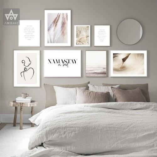 Birch Wheat Plant Dune Ferris Wheel Quote Wall Art Print Canvas Painting Rock Posters And Prints Wall Pictures For Living Room