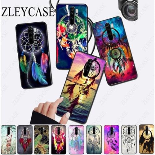Dream Catcher Mandala Pattern key feathers Phone Case for redmi note8pro note7 note5 note6pro 7A 8 8A 8T note9s note9pro Cover