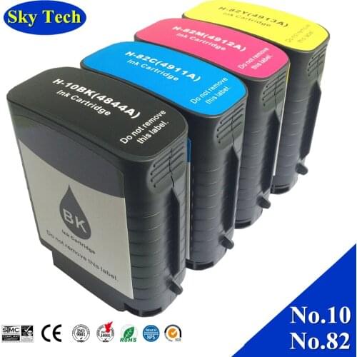 Champ Sky Ink Cartridges For Hp10 Hp82 4844A 4911A ,For Hp Designjet 500 500ps 500Plus 800 800ps 815 815mfp 820 820mfp etc