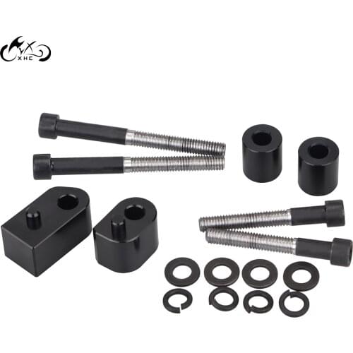 CNC Driver Floorboard Spacer Extension Kit For Harley Street Glide CVO FLHXSE FLHX Road King FLHR Road Electra Glide Ultra FLTRU