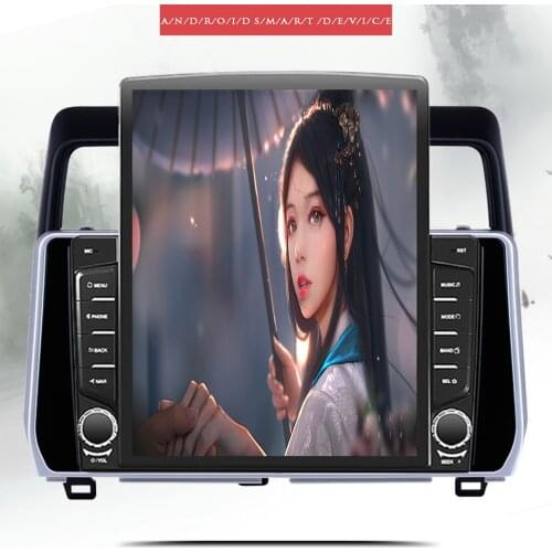 For Toyota Prado 2018 - 2020 6G+128G Car GPS Navi Monitor Video Audio A/V DVD Player Radio HU Head Unit Tape Recorder PC Tablet