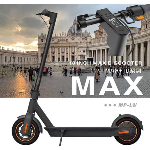 48V 350W E-Scooter Max 10inch Tire Smart Electric Scooter Foldable Sports Skateboard for Adults Dual Brake Kick Scooter with APP
