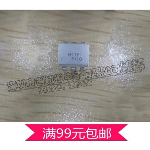H11F1 Optocoupler H11F1M Optocoupler Optoisolator DIP-6 White Optocoupler