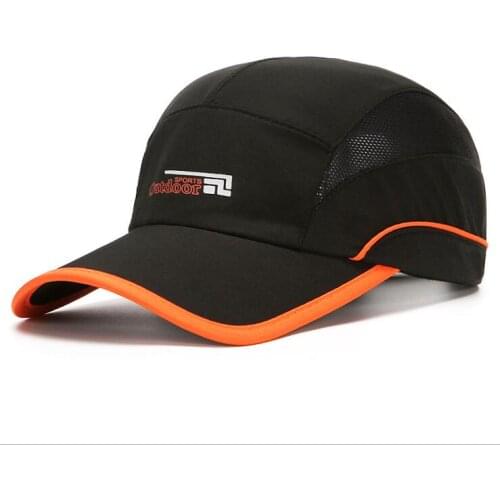 Mens hat summer thin section breathable quick-drying baseball cap mesh cap female outdoor sun hat