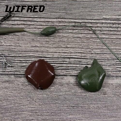 15g Tungsten Putty Weight Sinker for Carp Fishing Chod Rig Tubing Leadcore Leaders Free Lead Terminal Tackle Green Brown