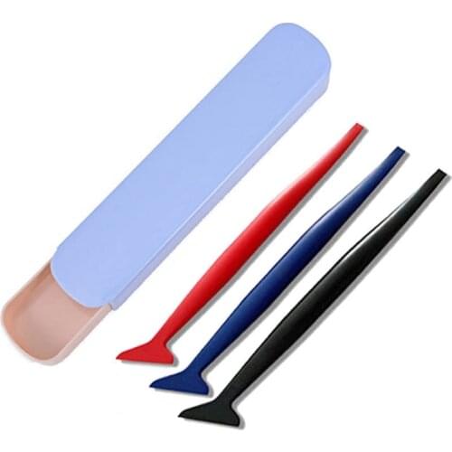 2021 New Car Stickers Hardness Wrap Vinyl Tools Micro Squeegee Scraper Car Micro Scraper