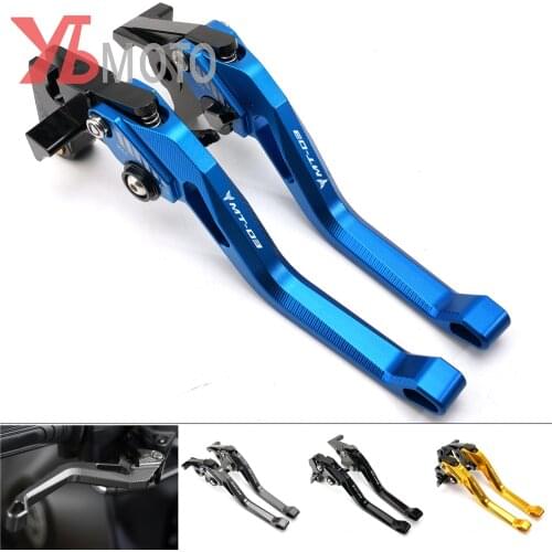 Mowok Levers Fit For Yamaha MT03 MT-03 MT 03 2015 -2019 2020 Short Adjustable High Quality Brake Clutch Levers