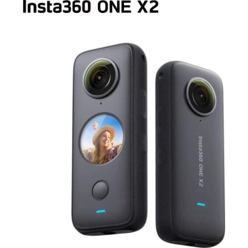 In Stock Insta360 One X2 Panoramic Action Camera 5.7K Video 10M Waterproof FlowState Stabilization 1630mAh Sport Camera