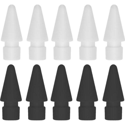 5Pcs Spare Nib Tip Replacement For Apple Pencil 1st 2st iPad Pro Stylus Touchscreen Pen