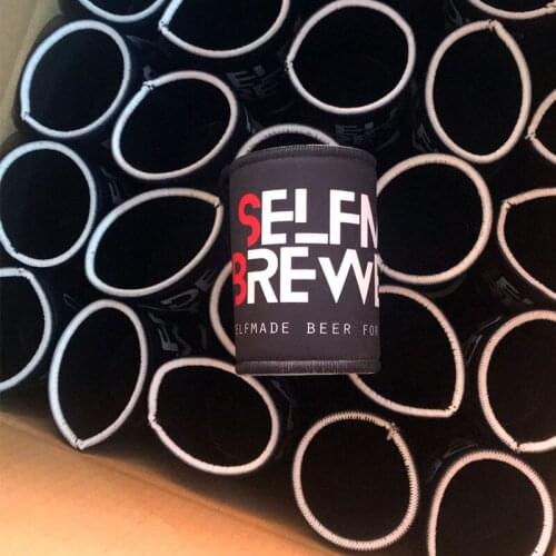 200pcs Beer Can Coolers Sleeves Soft Insulated Reusable Drink Caddies Water Bottles Soda DIY Customizable Parties Events Wedding