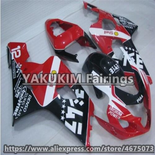 ABS Injection Fairings For SUZUKI GSXR 600 750 k4 2004 2005 Motorcycle Fairing GSXR600 GSXR750 K4 04-05 Cowlings Bodywork Custom